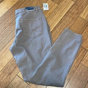 High Rise Comfort Waist Skinny khaki pants in driftwood Curve Appeal Wear toWork
